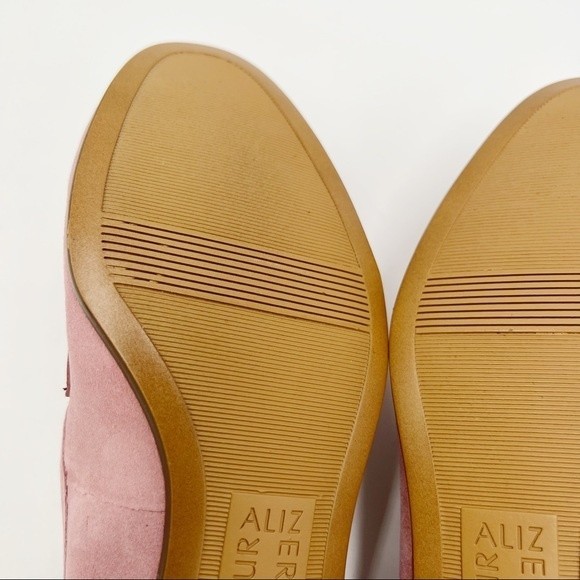 Naturalizer Size 6 Rosewood Blush Rose Pink Suede Leather Loafers Flats Shoes - Picture 10 of 14